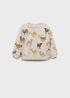 MANGO 2-piece Camel Sweatshirt Set